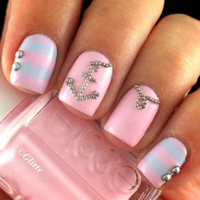 Short Baby Pink Nails