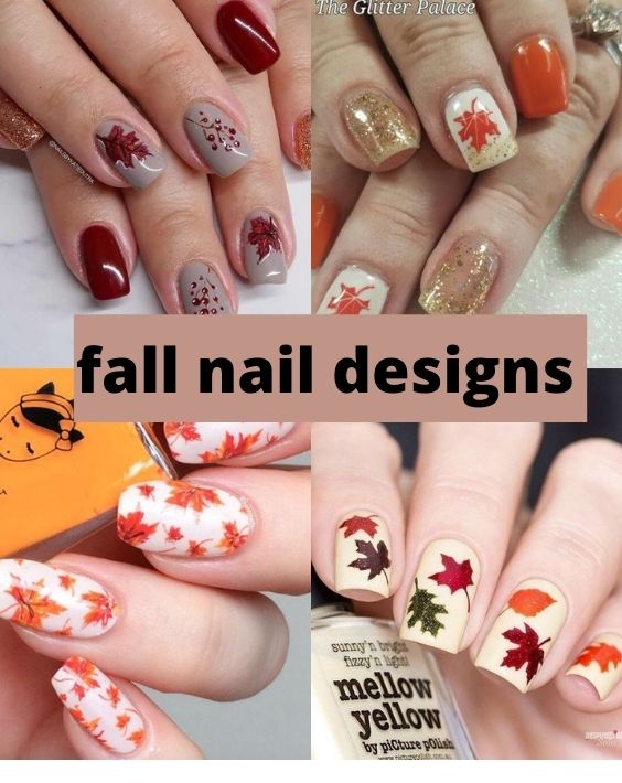 Fall Nail Art Design