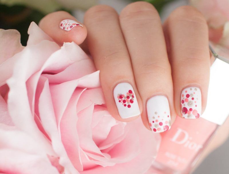 Valentines Nail Designs Short Sails