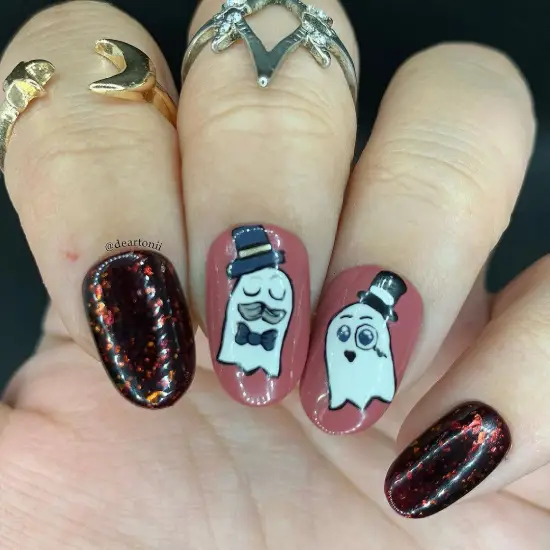 Fun Halloween Nails design