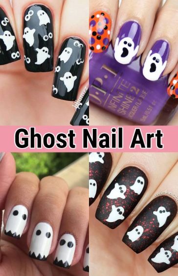 Ghost Nail Art