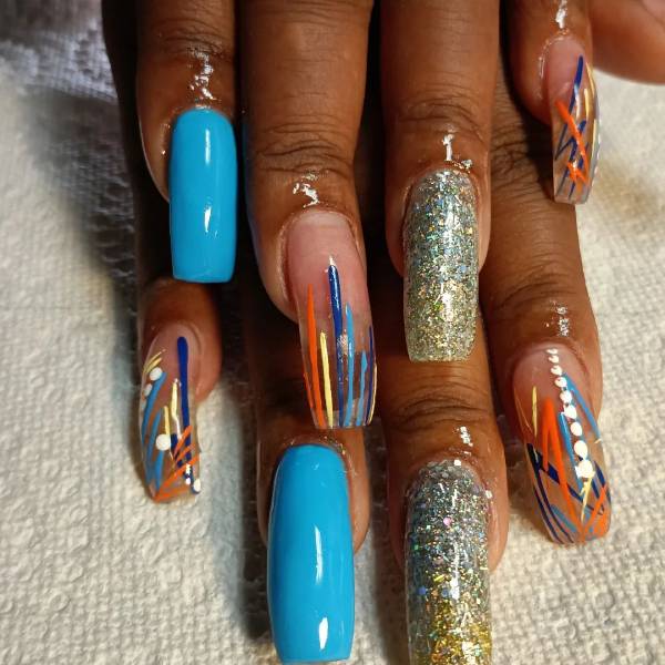 Bling Nails Designs 23