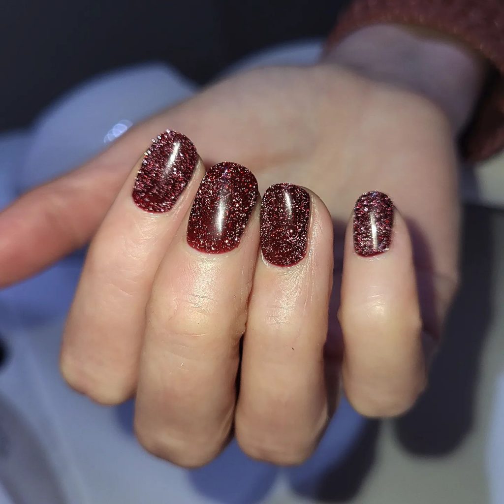 314718154 Top Burgundy Nails Design n