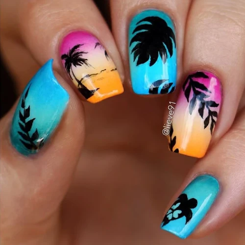 Beach Nail Ideas 8