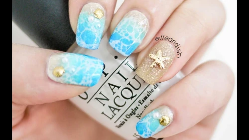 Seashell Beach Nails Designs