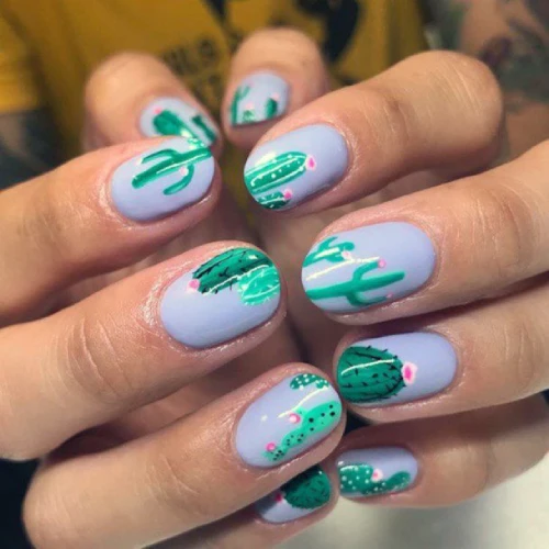 Cactus Nail Designs