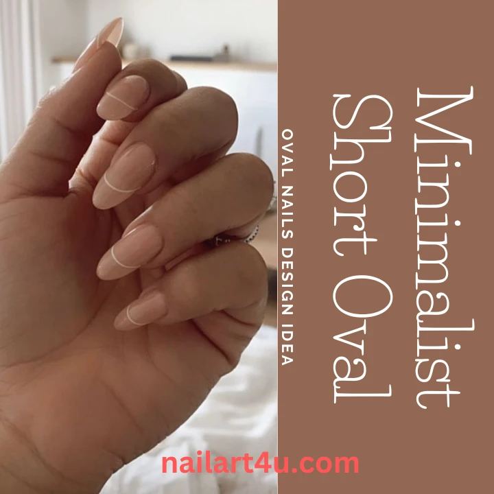 Short Oval Nails for the Modern Woman